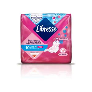 Гігієнічні прокладки Libresse Ultra Normal Soft Deo №10