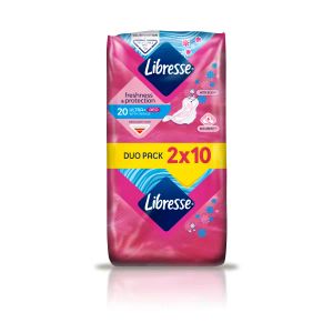 Гігієнічні прокладки Libresse Ultra Normal Soft deo №20