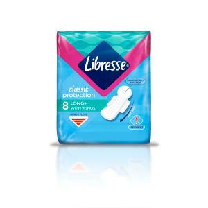 Гігієнічні прокладки Libresse Classic Protection Long №8