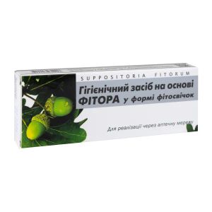 Фиторовые свечи №10