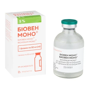 Біовен Моно розчин для інфузій пляшка 50 мл №1