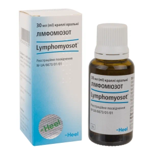 Лімфоміозот краплі оральні флакон-крапельниця 30 мл