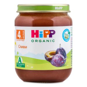 Пюре фруктове HiPP сливи 125 г