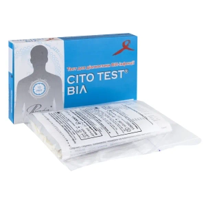 Cito test hiv 1/2 тест-система для виявлення ВІЛ 1 та 2 типів №1