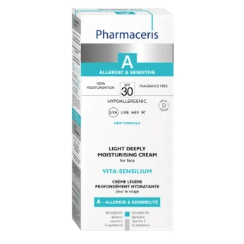 Крем для лица Pharmaceris A Vita-Sensilium SPF30 легкий глубоко увлажняющий 50 мл