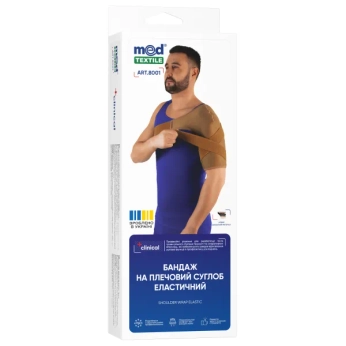 Бандаж на плечовий суглоб MedTextile 8001 еластичний розмір L/XXL