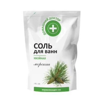 Сіль для ванн Домашній Доктор дой-пак хвойна 500 г