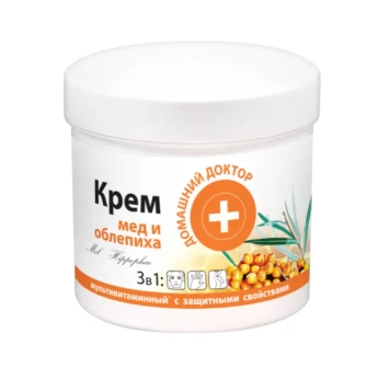 Крем Домашній Доктор мед і обліпиха 250 мл