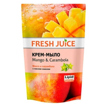 Крем-мыло Fresh Juice Mango & Carambola 460 мл