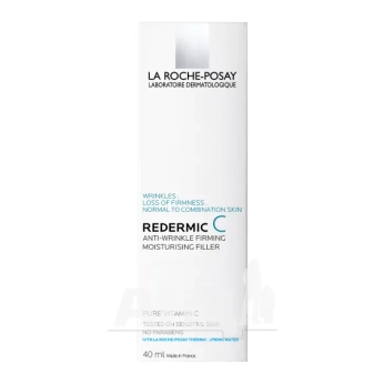 Антивіковий догляд комплексної дії La Roche Posay Редермік С для нормальної та комбінованої чутливої шкіри обличчя 40 мл