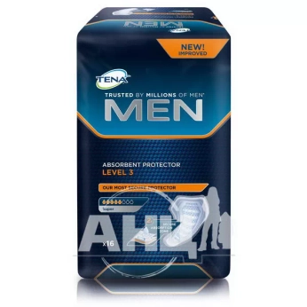 Прокладки урологічні Tena for Men Level 3 №16