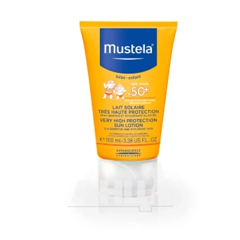 Сонцезахисний лосьйон Mustela з високим ступенем захисту SPF 50+ 100 мл