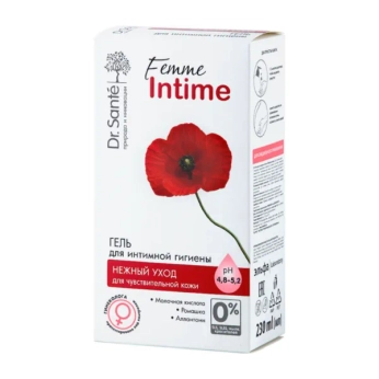 Гель для интимной гигиены Нежный уход Dr.Sante Femme Intime 230 мл