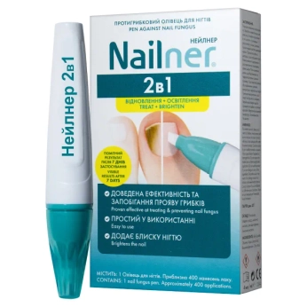 Противогрибковый карандаш Nailner 2in1 для ногтей 4 мл