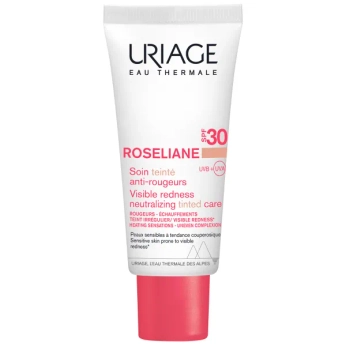 Сонцезахисний крем для обличчя Uriage Roseliane CC Cream SPF 30 проти почервоніння для всіх типів шкіри 40 мл