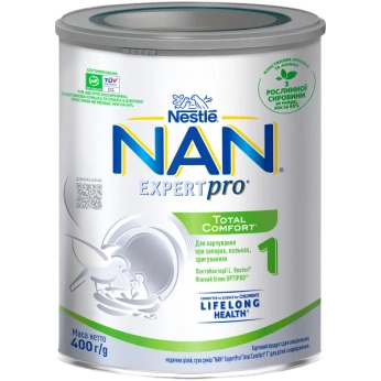 Молочная смесь Nestle NAN 1 ExpertPro Total Comfort для детей с рождения 400 г