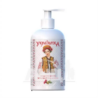 Мыло растительное Украиночка рута с мятой 350 мл