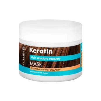 Маска Dr.Sante Keratin для тьмяного і ламкого волосся 300 мл