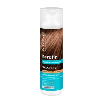 Шампунь Dr.Sante Keratin для тьмяного та ламкого волосся 250 мл