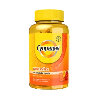 Супрадин Ведмежуйки пастилки жевательные №30