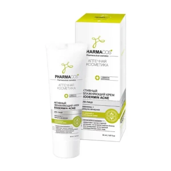 Крем для лица Витэкс Pharmacos Biodermin Acne активный увлажняющий 50 мл