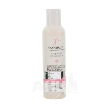 Мицеллярная вода Витэкс Pharmacos спонж-эффект для демакияжа 150 мл