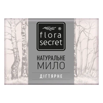 Мыло косметическое Flora Secret ручной работы дегтярное 75 г