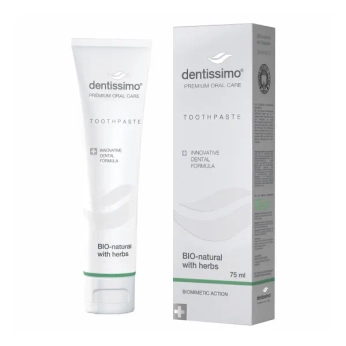 Зубная паста Dentissimo bio-natural with herbs 75 мл