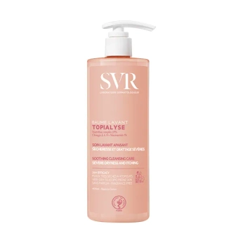 Бальзам SVR Topialyse очищающий для лица и тела 400 мл