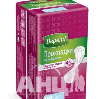 Урологічні прокладки Depend normal plus №12