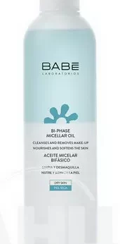 Двофазна міцелярна олія Laboratorios Babe для демакіяжу 250 мл