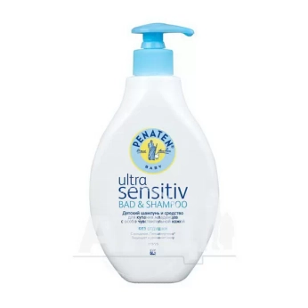 Дитячий шампунь Penaten і засіб для купання немовлят з особливо чутливою шкірою 400 мл