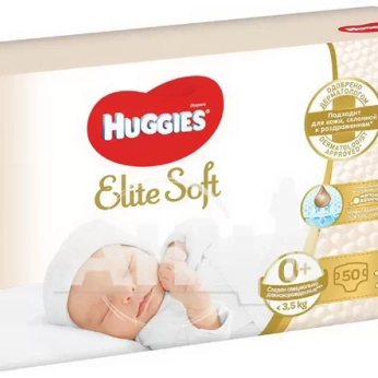 Подгузники Huggies Elite Soft 0+ №25