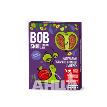 Цукерки Равлик Боб яблуко слива 120 г