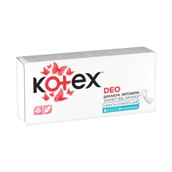 Прокладки щоденні Kotex Ultraslim Deo №20