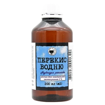 Перекись водорода раствор для наружного применения 3 % флакон полимерный 200 мл