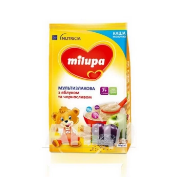 Молочная каша Milupa мультизлаковая чернослив 210 г