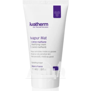 Крем Ivatherm Ivapur матуючий для комбінованої і жирної шкіри 40 мл