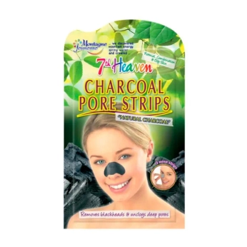 Очищающие полоски для носа 7th Heaven древесный уголь