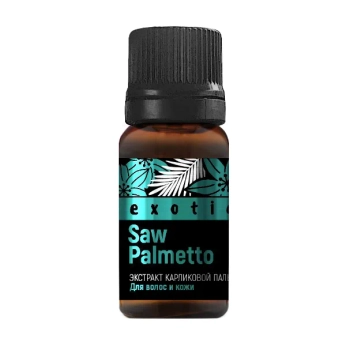 Усилитель косметики для волос и кожи Экзотика Экстракт карликовой пальмы 10 мл