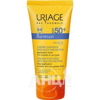 Сонцезахисний крем для немовлят Uriage Baby 1st Mineral SPF50 + 50 мл