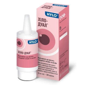 Хіло-Дуал краплі очні 10 мл
