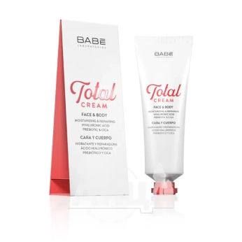 Крем універсальний мультифункціональний Babe Laboratorios Total для обличчя і тіла 60 мл
