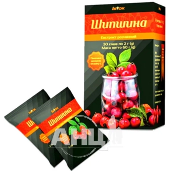 Шиповника экстракт растворимый по 2 г саше №30