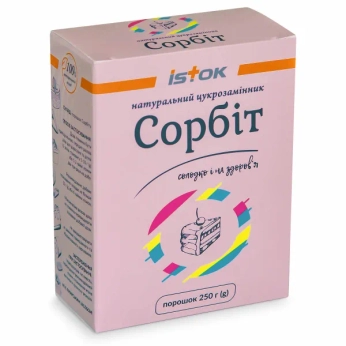 Сорбіт харчовий порошок пачка 250 г