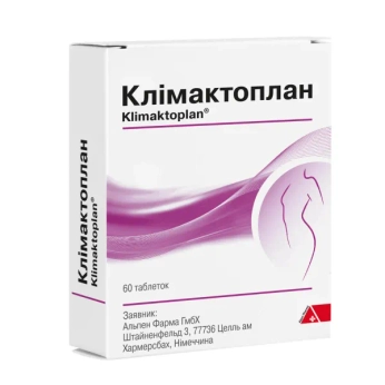Клімактоплан таблетки №60