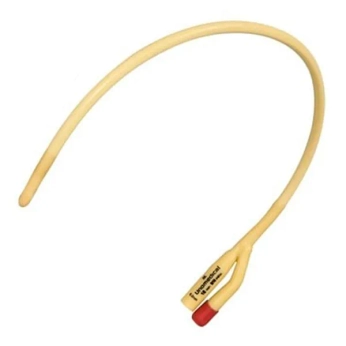 Катетер урологічний тип Фолея 18 Fr червоний 2-ходовий №1