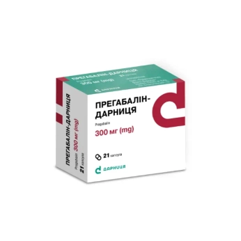 Прегабалін-Дарниця 300 мг капсули №21