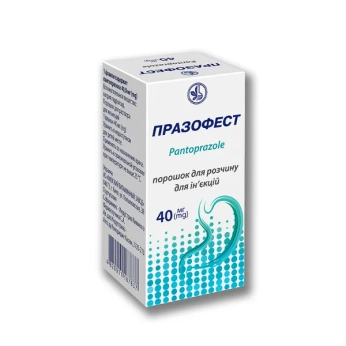 Празофест порошок для розчину для ін'єкцій 40 мг у флаконі №1