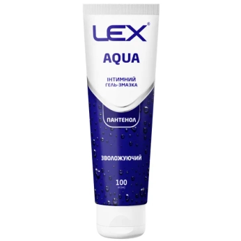 Гель-смазка интимная Lex Aqua увлажняющая 100 мл
